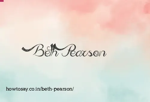 Beth Pearson