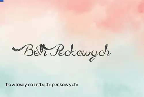 Beth Peckowych