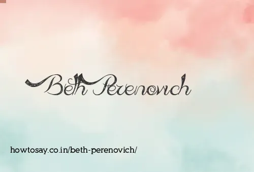 Beth Perenovich