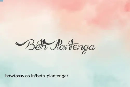 Beth Plantenga