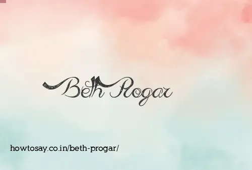 Beth Progar