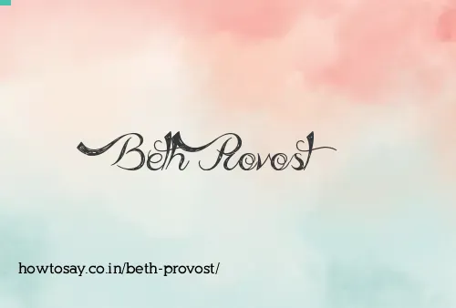 Beth Provost