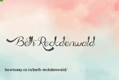 Beth Reckdenwald