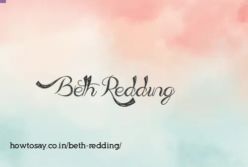 Beth Redding
