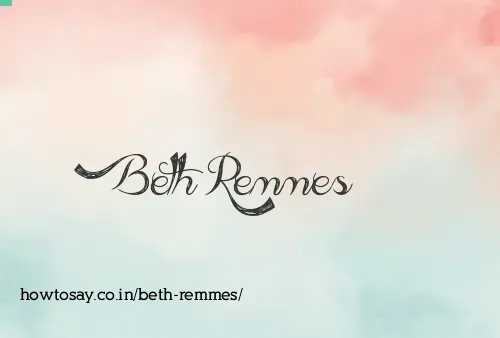 Beth Remmes
