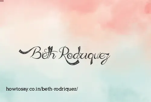 Beth Rodriquez
