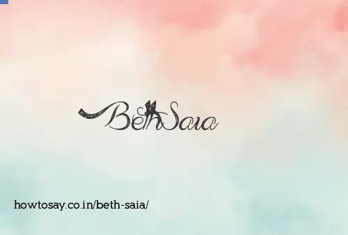 Beth Saia