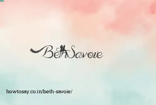 Beth Savoie