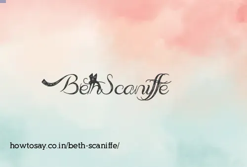 Beth Scaniffe