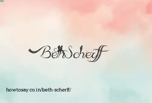 Beth Scherff