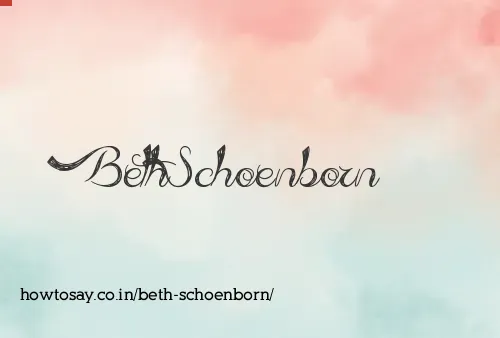 Beth Schoenborn