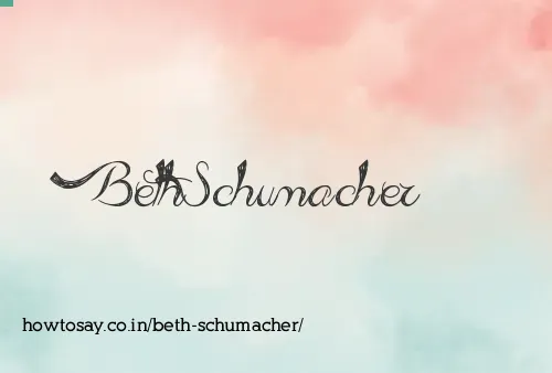 Beth Schumacher