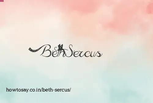 Beth Sercus