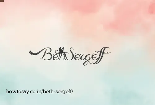 Beth Sergeff