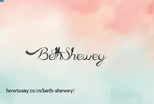 Beth Shewey
