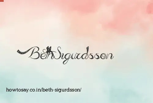 Beth Sigurdsson