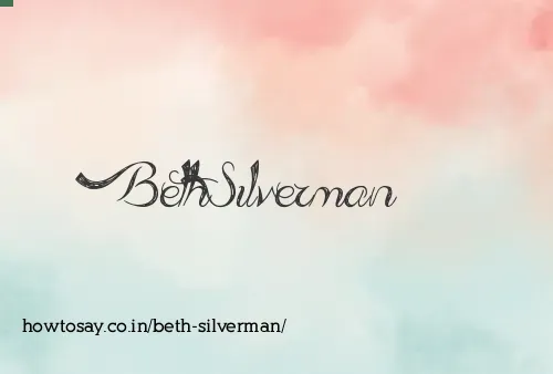 Beth Silverman