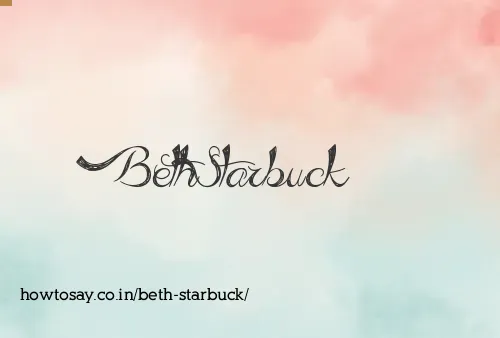 Beth Starbuck
