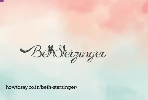 Beth Sterzinger