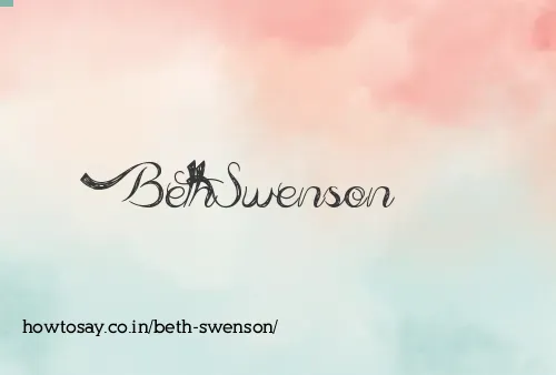 Beth Swenson