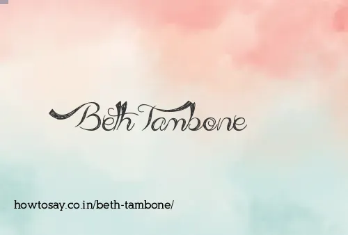 Beth Tambone
