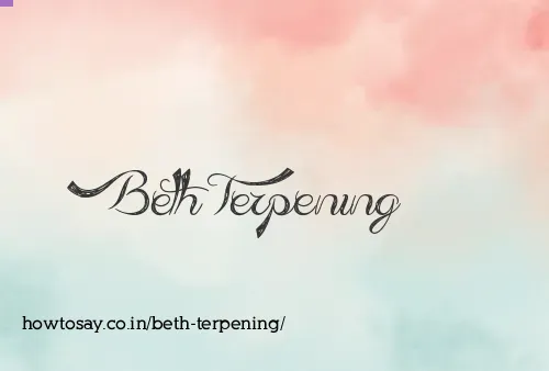 Beth Terpening