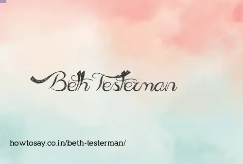 Beth Testerman