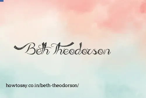 Beth Theodorson