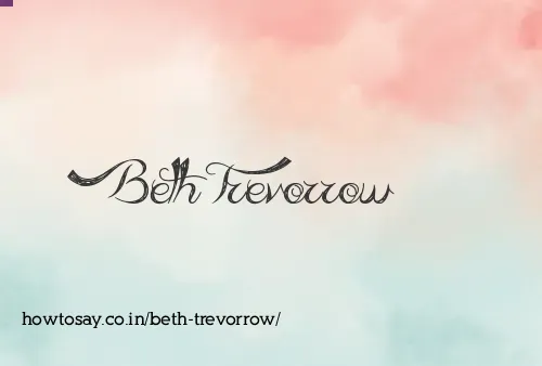 Beth Trevorrow