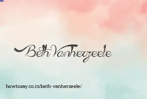 Beth Vanherzeele
