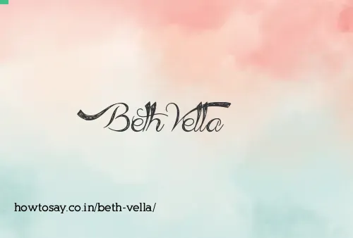 Beth Vella