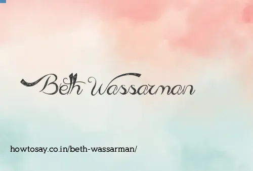 Beth Wassarman