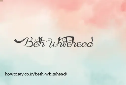 Beth Whitehead