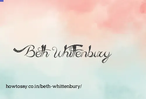 Beth Whittenbury