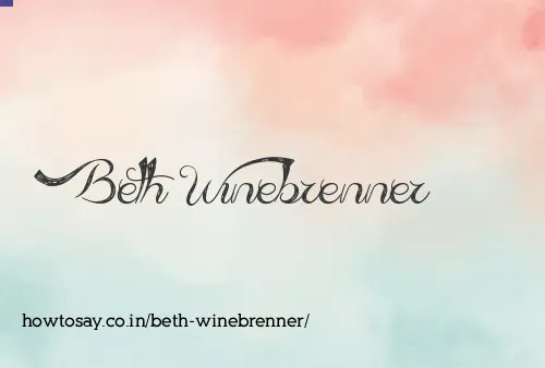 Beth Winebrenner