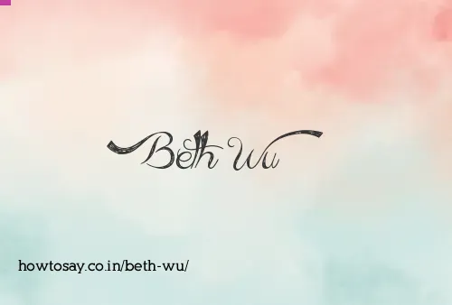 Beth Wu