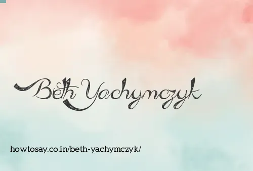 Beth Yachymczyk