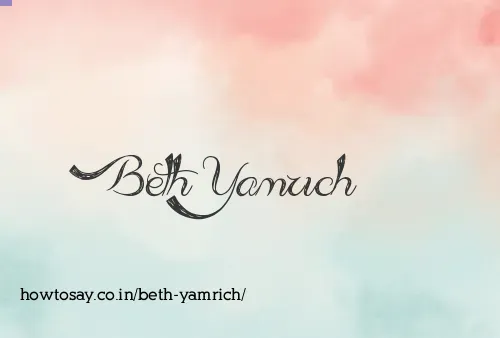Beth Yamrich
