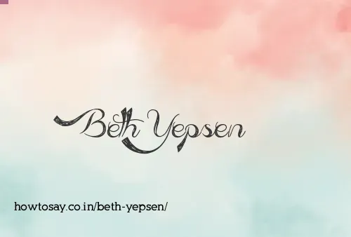 Beth Yepsen