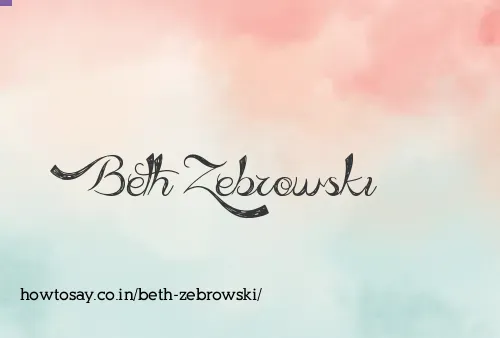 Beth Zebrowski