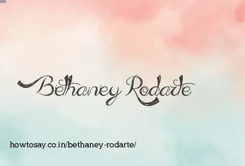 Bethaney Rodarte