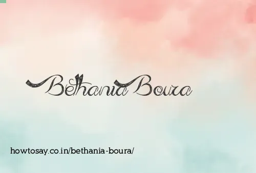 Bethania Boura