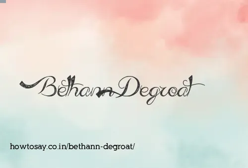 Bethann Degroat