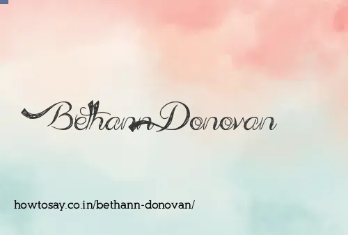 Bethann Donovan