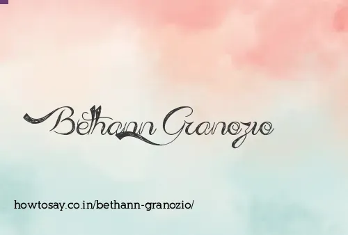 Bethann Granozio