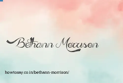 Bethann Morrison