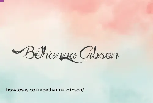 Bethanna Gibson