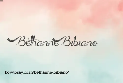 Bethanne Bibiano