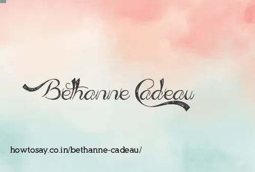 Bethanne Cadeau