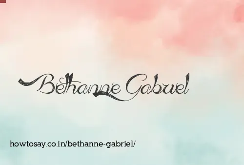 Bethanne Gabriel